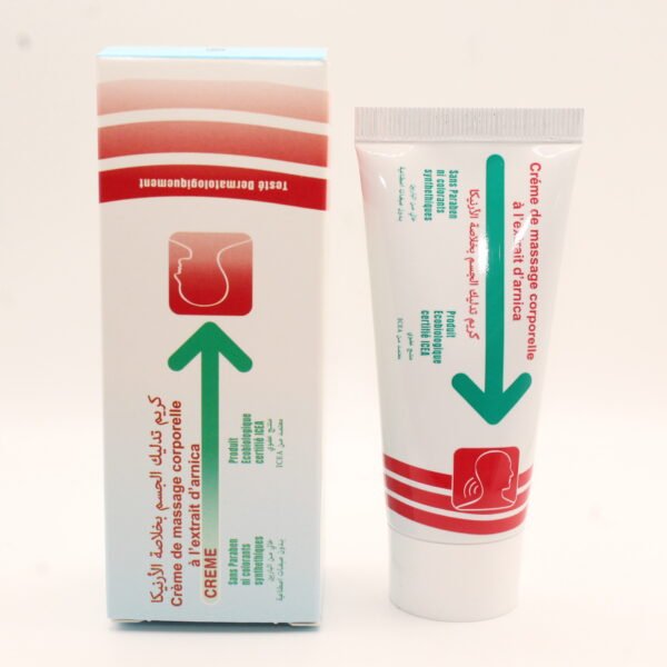 Crème de Massage Corporelle a l’extrait d’arnica
