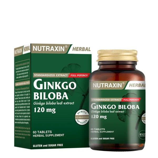 Nutraxin Ginkgo Biloba 120mg